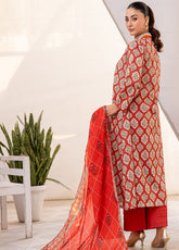 Motifz Classics Printed Lawn 3 Piece Unstitched Suit MT25CV3 D-01